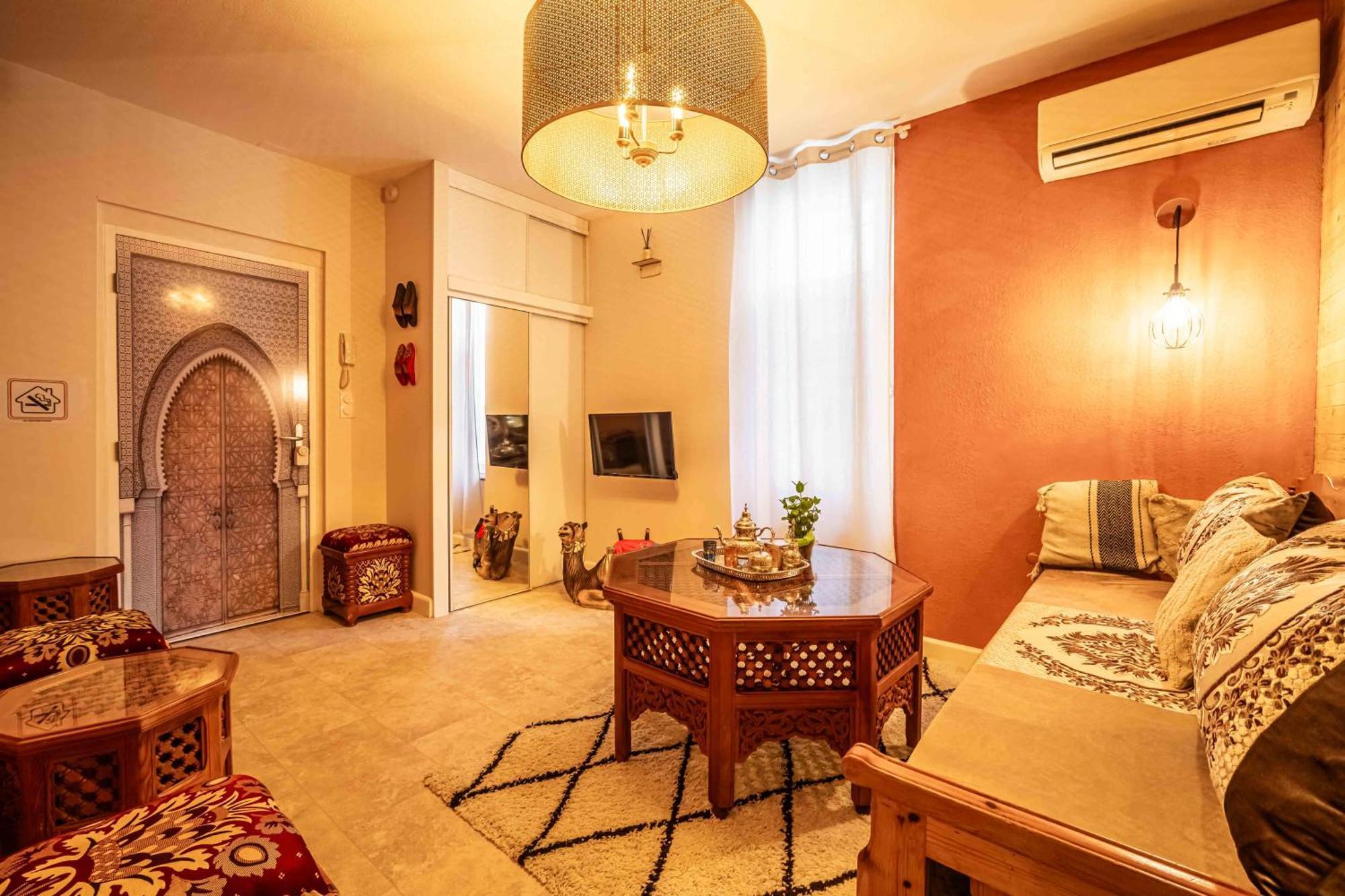 Le Marrakech ~ Centre-Ville ~ Climatisation 나르본 외부 사진